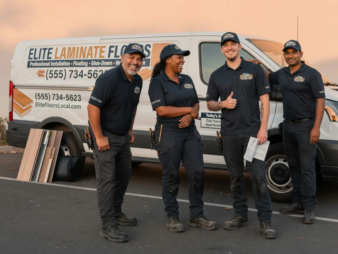 Laminate flooring installation company in Nursery, TX